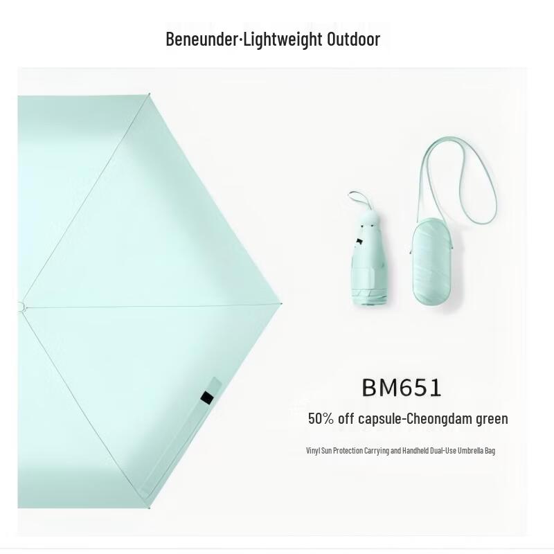 Beneunder Capsule Five-Fold UV Protection Sun Umbrella