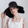 Women's Sunscreen Hat Fisherman Hat Summer Outdoor Big Brim Beach Sun Hat Basin Hat for Women Adjustable Bucket Cap