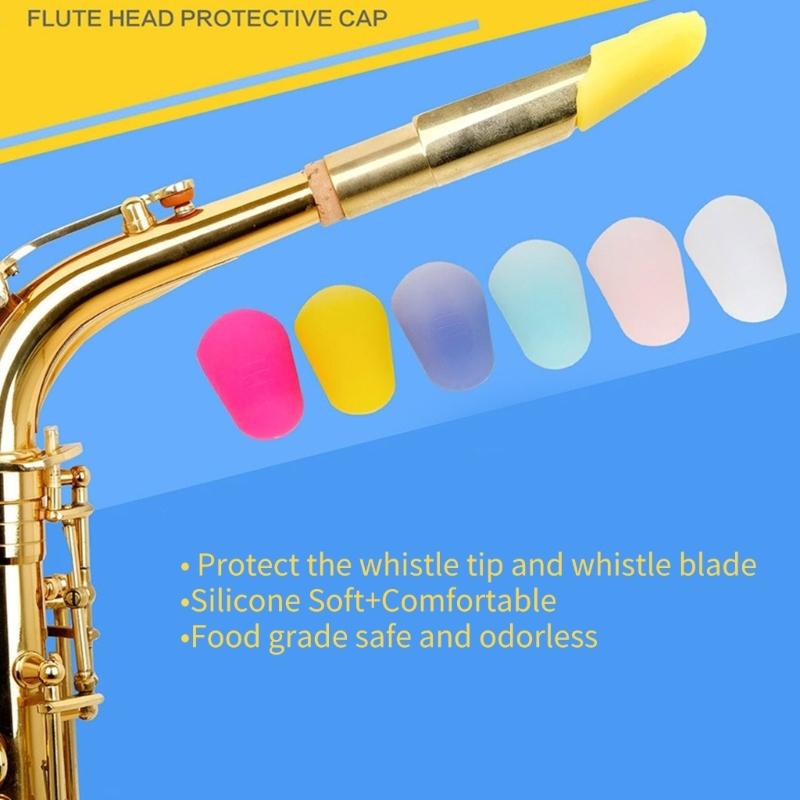 Dustproof Caps Sax Mouthpiece Caps Saxophone Mouthpiece Protective Caps Silicone Clarinet Mouthpiece Protectors Easy Clean