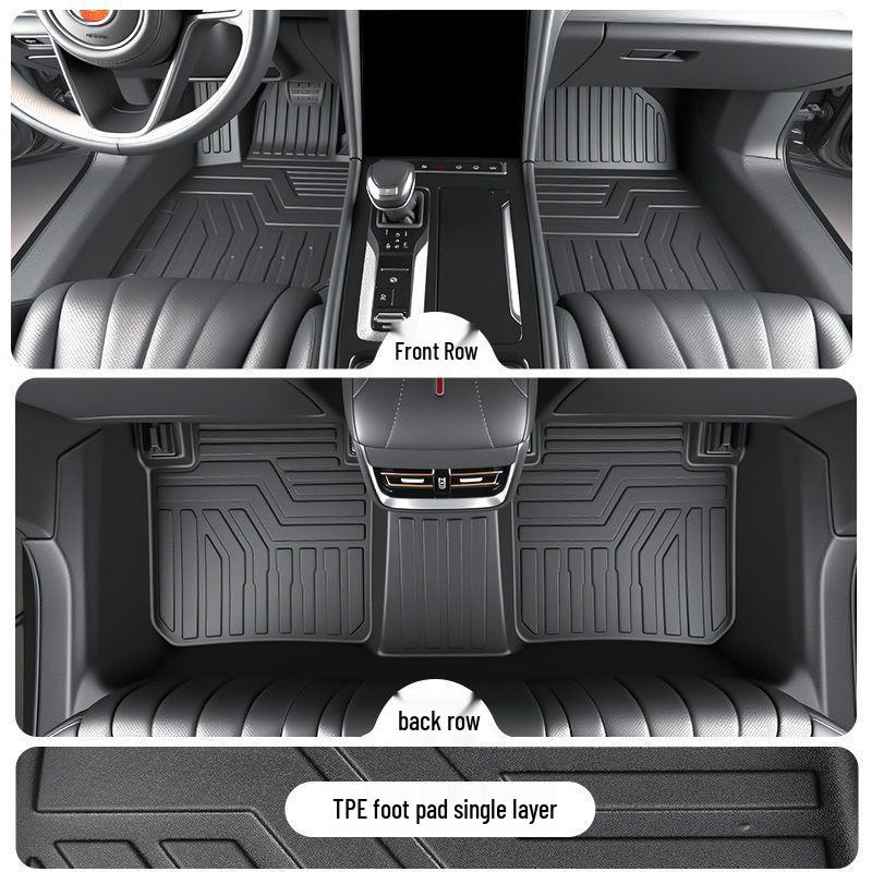 Hongqi H6 2023-2025 Full Coverage TPE Floor Mats - Interior Car Decor Accessories Hongqi H6