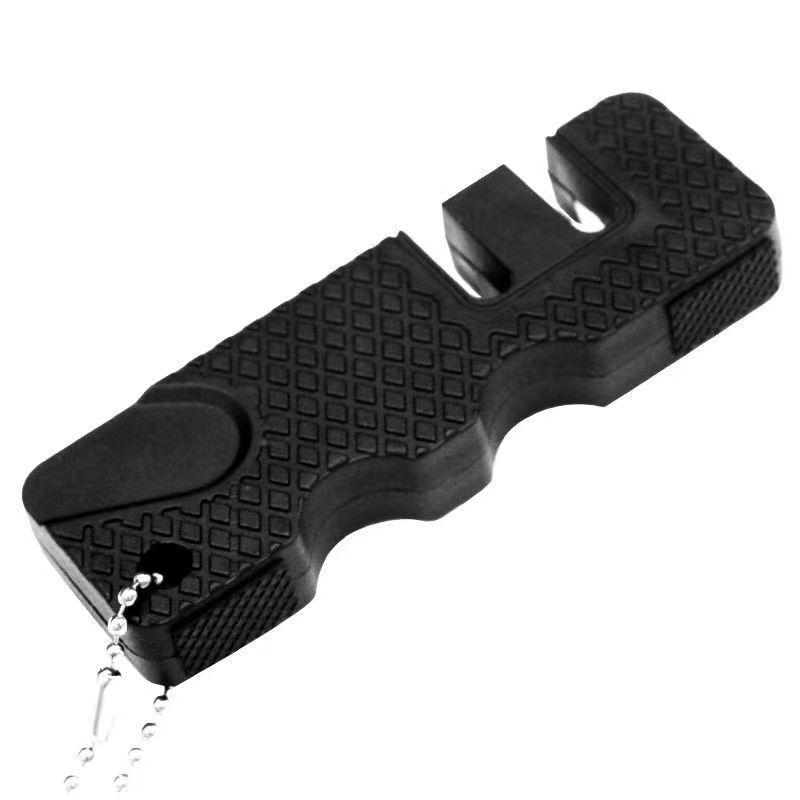 1Pc Quick Mini Knife Sharpener Knife Sharpener Artifact Household Kitchen Multifunctional Sharpener Quick Knife Sharpener Small Portable