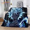 Anime Hunter×Hunter VxH kreslená měkká plyšová deka, flanelová deka přehoz do obývacího pokoje Ložnice Pohovka Pohovka Piknikový kryt