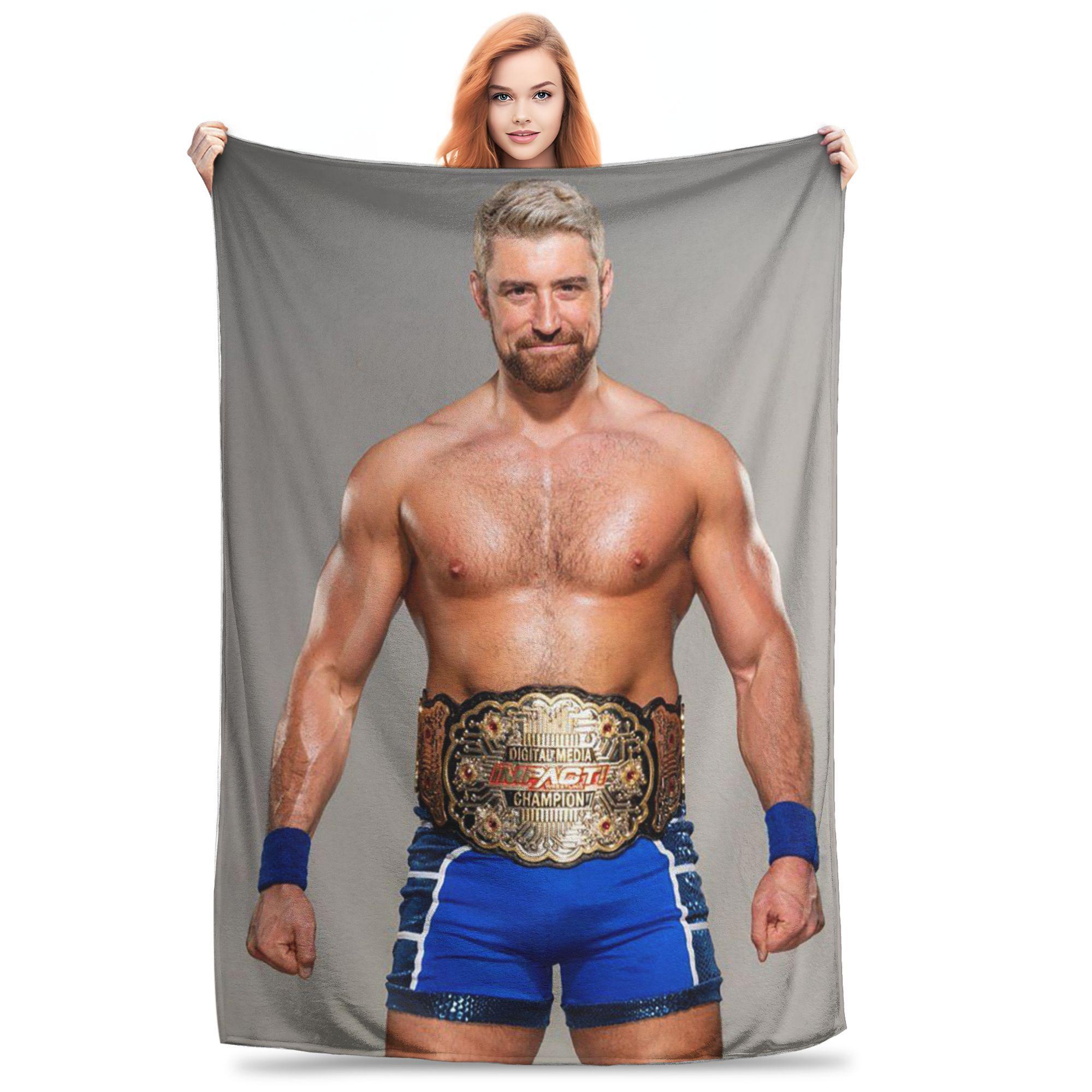 

I Believe In Joe Hendry Wrestling JH Blanket Lightweight Fleece Throw Blanket for Home Bedroom Office Throws Bedspread Quilt 80x120cm