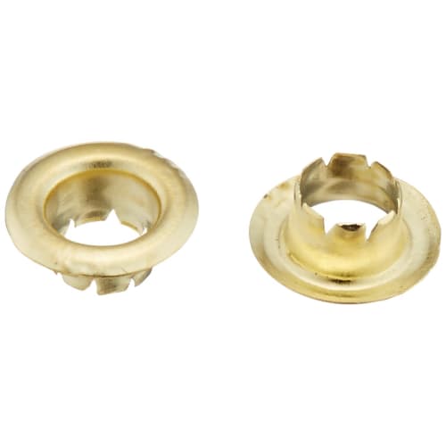 Bigman Single-Sided Eyelet 7mm Brass Plated Replacement Balls (100 Pieces)