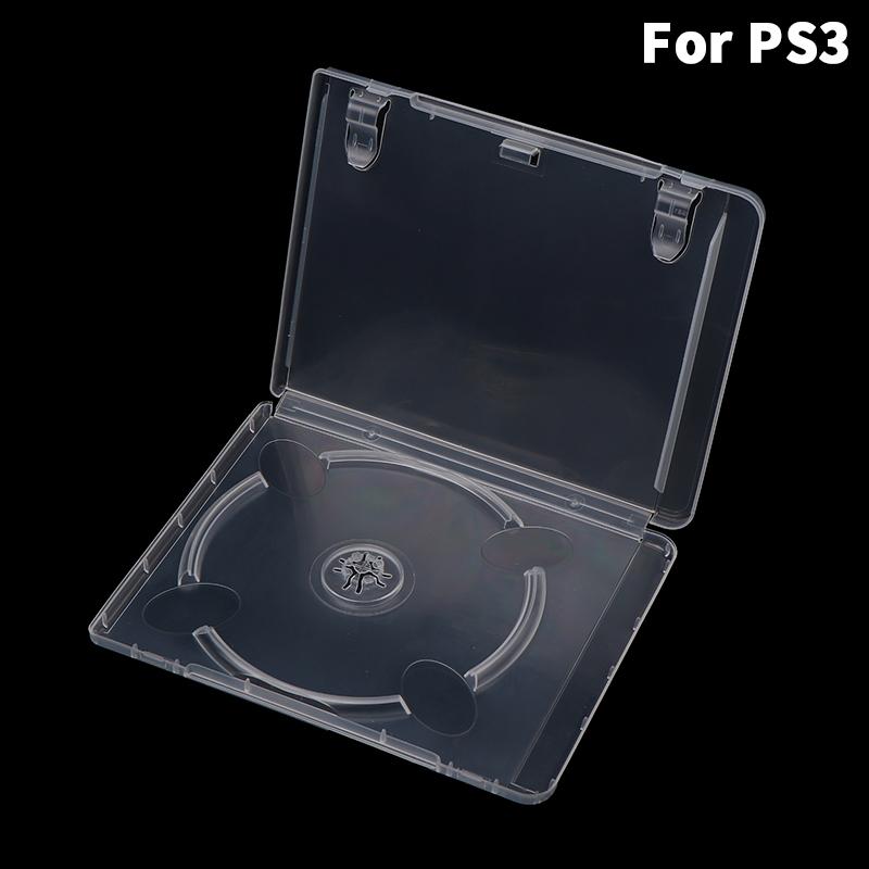 Cd Game Case Protective Box Compatible For Ps4/Ps5 Game Disk Holder Cd Dvd Discs Storage Box Cover Dropship