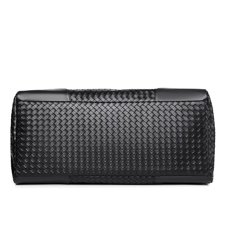 New Fashion Plaid Handbag Korean Version of Leisure Business Fitness Travel Shoulder Messenger Bag