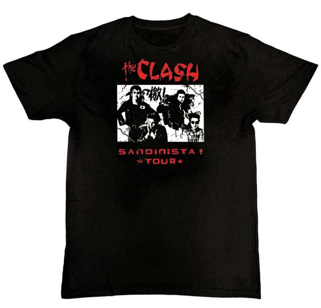 The Clash T Shirt Sandinista Tour Graphic Print Mens T-Shirt S M L XL 2 3 4 XL