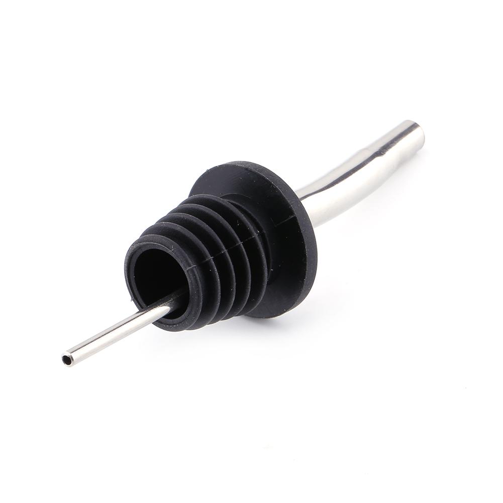 Stainless Steel Vented Pourer Liquor Bottle Spout Stopper Red Wine Dispenser for Kitchen Supplies