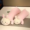 Large Animal Rabbit Lying Down Throw Pillow Plush Toy Bear Pink Pig Doll Girl Sleeping Soothing Ragdoll Doll