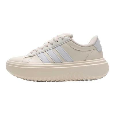 Grand Court Platform Comfortable Soft Non-Slip Durable Low-Top Lifestyle Casual Shoes Women Sneaker White JQ1078
