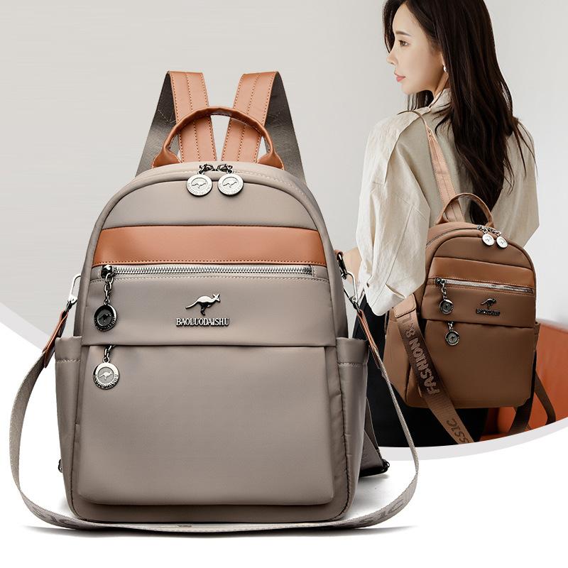 Minimalist Casual Travel Bag Large Capacity Fashionable Commuter Backpack Multi-Compartment Book Bag Dual-Shoulder Backpack