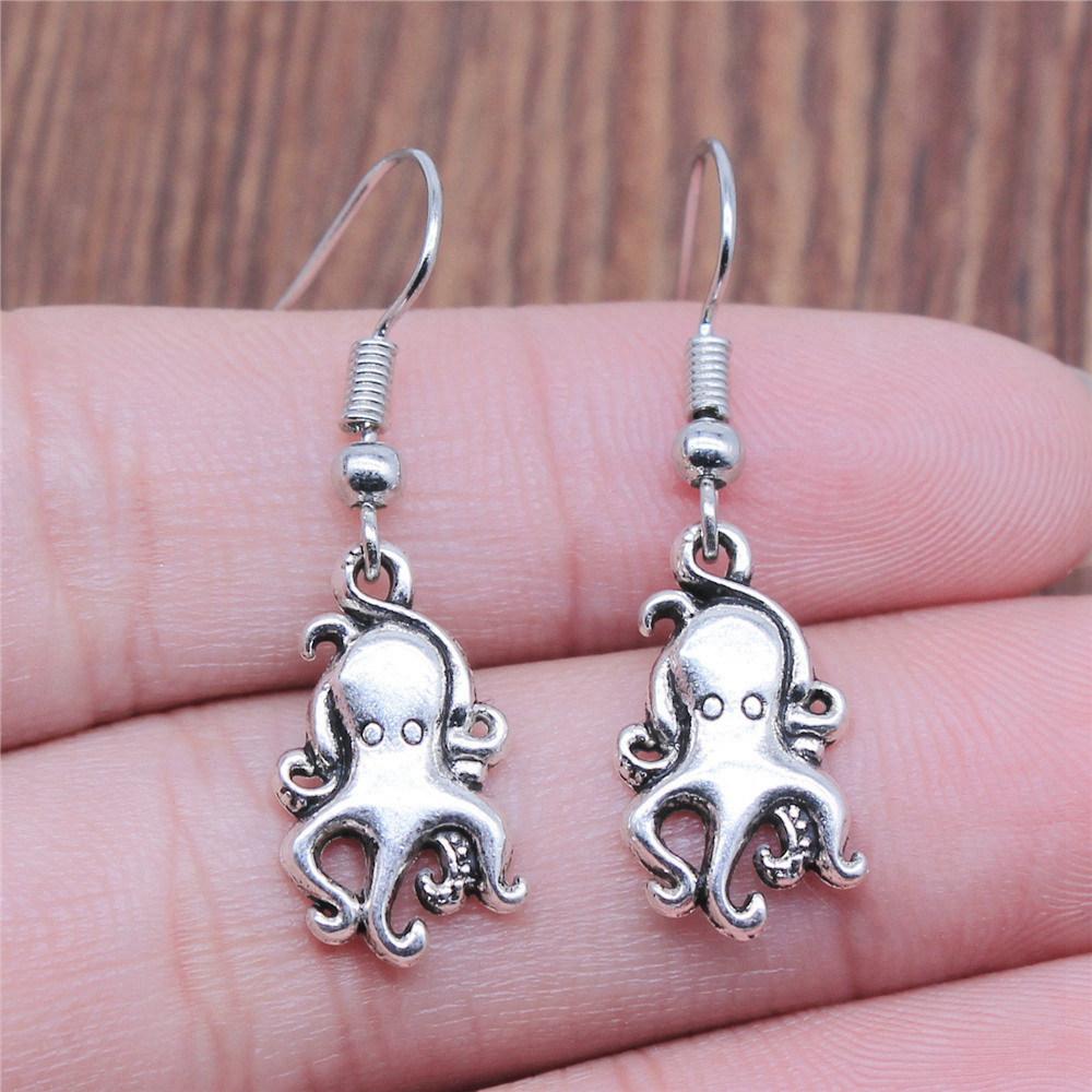 Bold Hot-Selling Marine Life Mermaid Drop Earrings Elegant Valentine's Gift for Formal Occasions