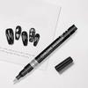 Nail Art Pen Set for Gel Nails DIY Nail Art Marker Drawing Painting Liner Pen 0.5mm Tip Quick Dry Home Salon Manicure Tool Kit