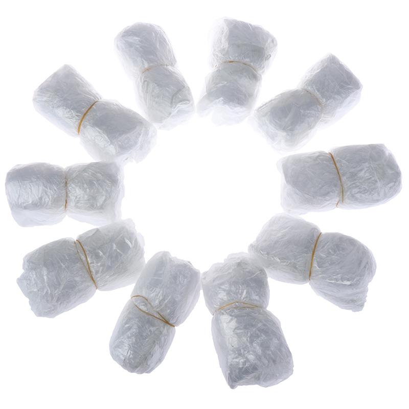 100ks Jednorázové nemocniční návleky na čištění návleků na boty Ochrana koberců