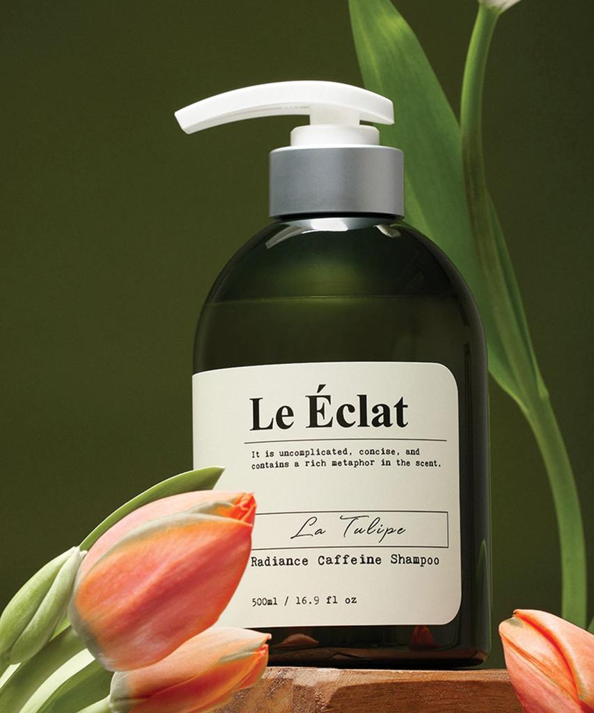 Le Eclat Radiance Caffeine Shampoo La Tulipe 500ml 1 bottle