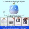 Crown Galaxy Projector 21 In 1 Light Lamp 360-degree Rotating Bedroom Night Happy Birthday Usb Charged Led Projection Atmosphere