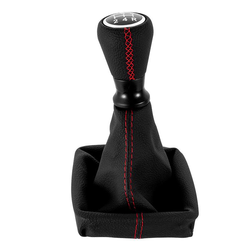 For Peugeot 206 406 Gear Shift Knob Gaiter Boot Cover Collar Case Lever Shifter Handle Stick Pen Frame Base