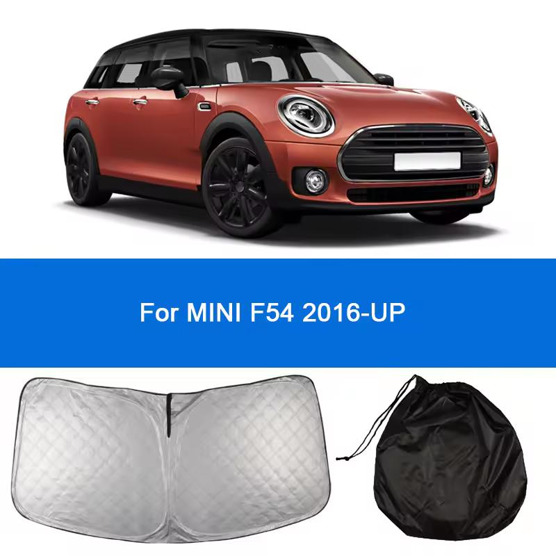 Car Front Window Sunshade Sun Visor For MINI COOPER F56 F55 F60 R55 R56 R60 R61 J01 J05 U25 F65 F66 UV Protection Accessories