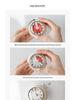 Magnetic Kitchen Timer: Visual Countdown Clock with Alarm