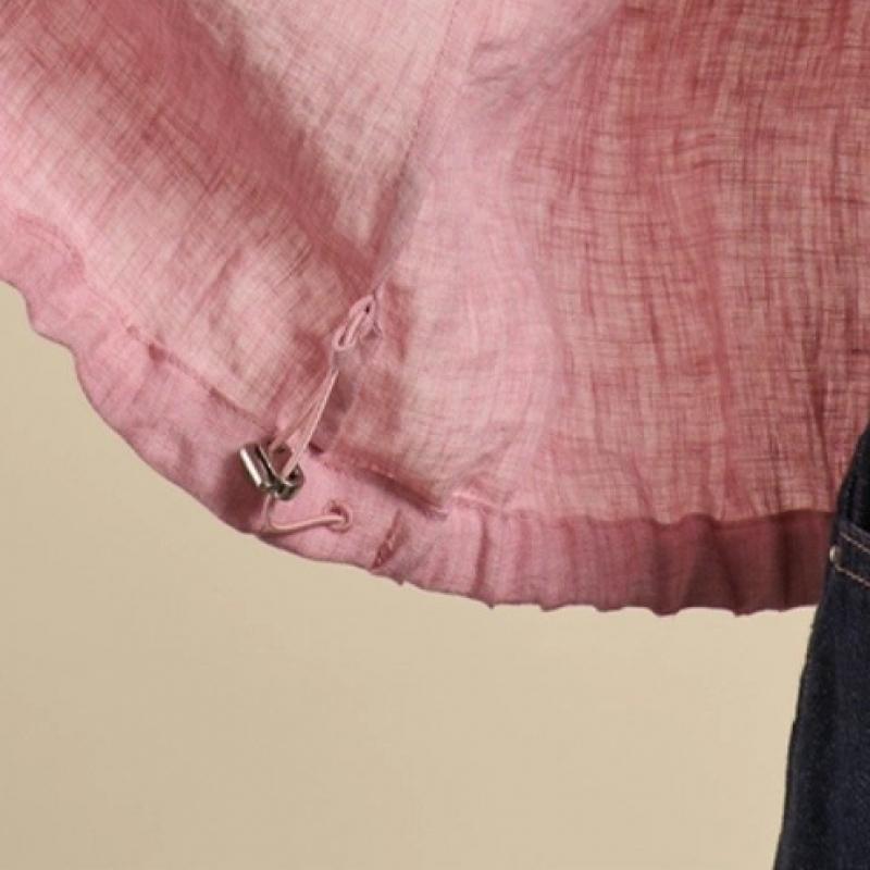 Bcbg Two Pocket Linen Shirt Style Blouse B6m4b426
