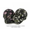 Printed Flower Baseball Cap Women's Spring Summer Outdoor Sun Visor Cap