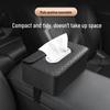 Car Tissue Box: Sun Visor/Seat Back Mountable