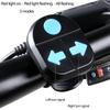 Waterproofs Bike Rear Cycling Light Wirelesses Remotes Control Bicycles Taillight USB Rechargeables Bike Tail Light