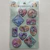 Glitter Stickers Princess Water Stickers Capsule Stickers 3D Stickers Total Set Brand NewTamagotchi 7-Piece