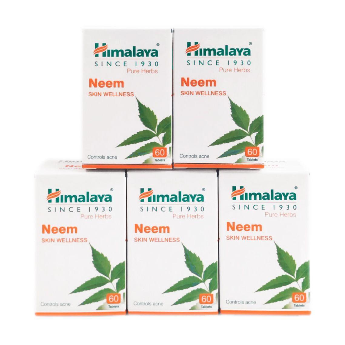 

Набір Neem (5 X 60 таблеток, 250 мг), Neem Set 5, Гімалаї