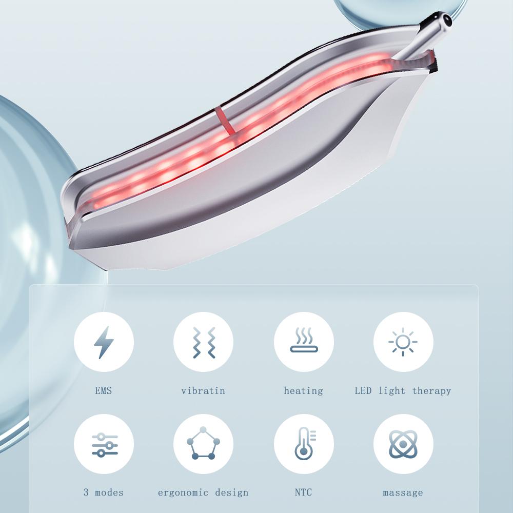 Microcurrent Fascia Knife Muscle Relaxation Scraper Heating Vibration Muscle Electric Massager Fascia Scraper Tool