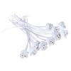 1pc/5pcs/10pcs 220V 2A MR16 GU5.3 Wire Connector Halogen LED Bulbs Holder Base Socket Pottery and Porcelain Lamb Bases