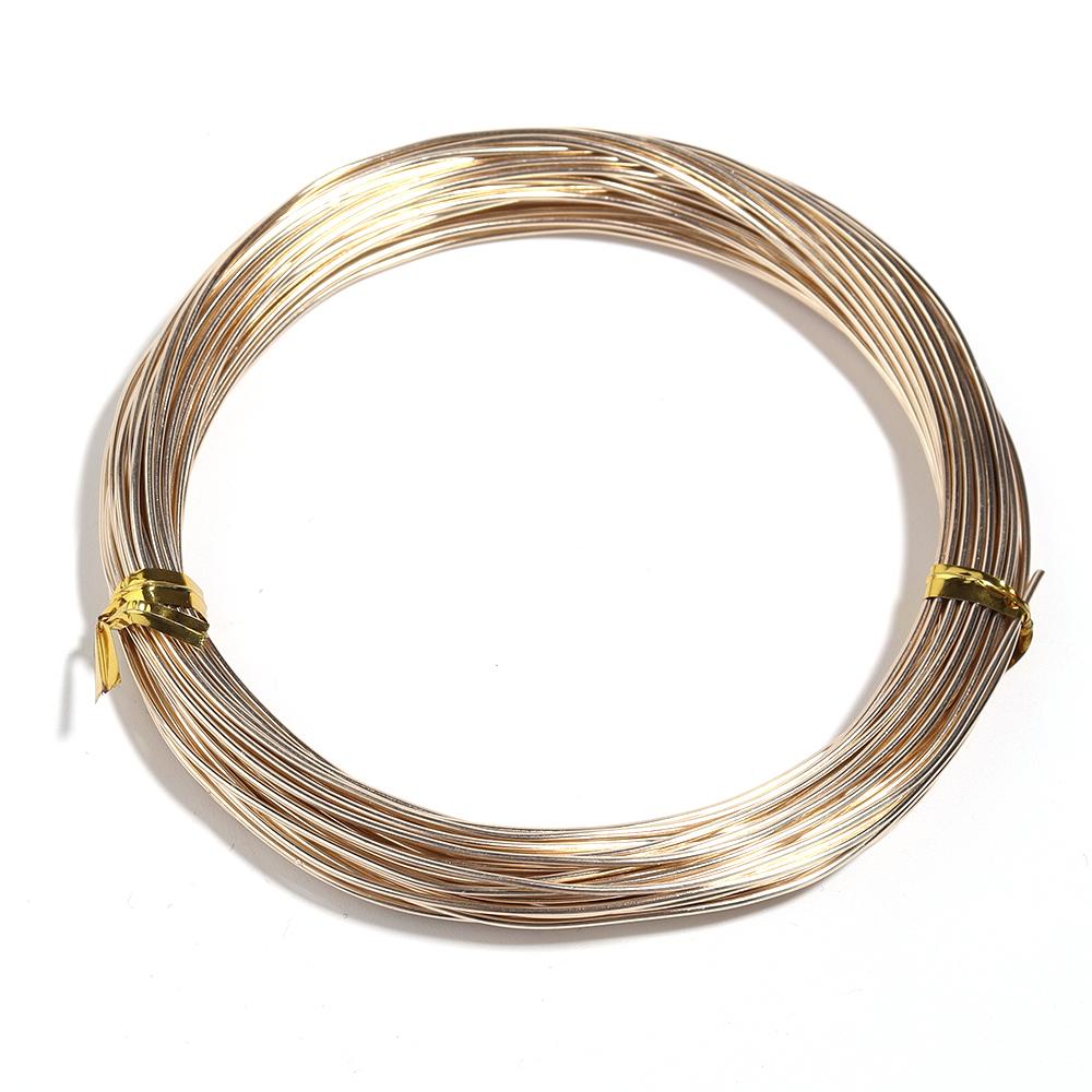 Colorful Aluminum Wire For Ornament Making DIY Crafts Material Handmade Finding Accessories Flexible Wire Round Aluminum Wire