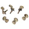 6 Set Guitar Tuning Pegs Keys Metal Half Moon Shaped Sealed 1:18 Guitar Machine Heads for EpiphoneGu