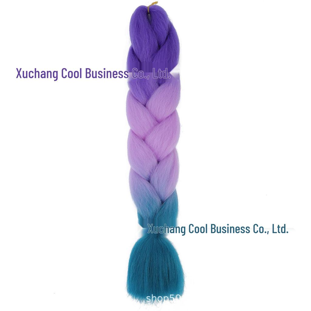 Three, Four, Five-Color Gradient High-Temp Fiber Jumbo Braid Material