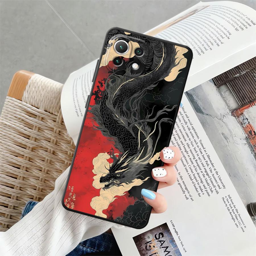Dragon Totem Funda Phone Cover Case for Xiaomi Mi 12X 12 11 11T 14 12T Pro 10T 15 Pro 13 Lite
