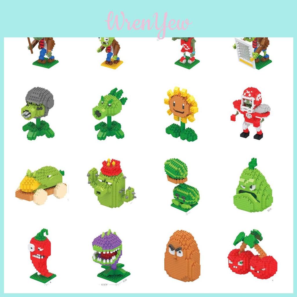 Plant Vs. Zombies Building Toy Color Box Packaging