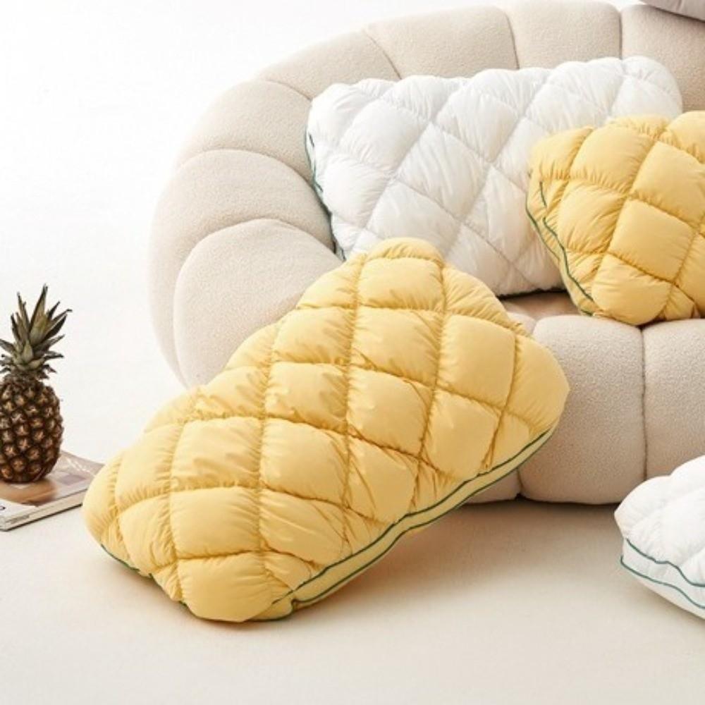 Fluffy Pineapple Bread Pillow Quick Rebound Neck Support Pillow Bubble Pillow Core Office