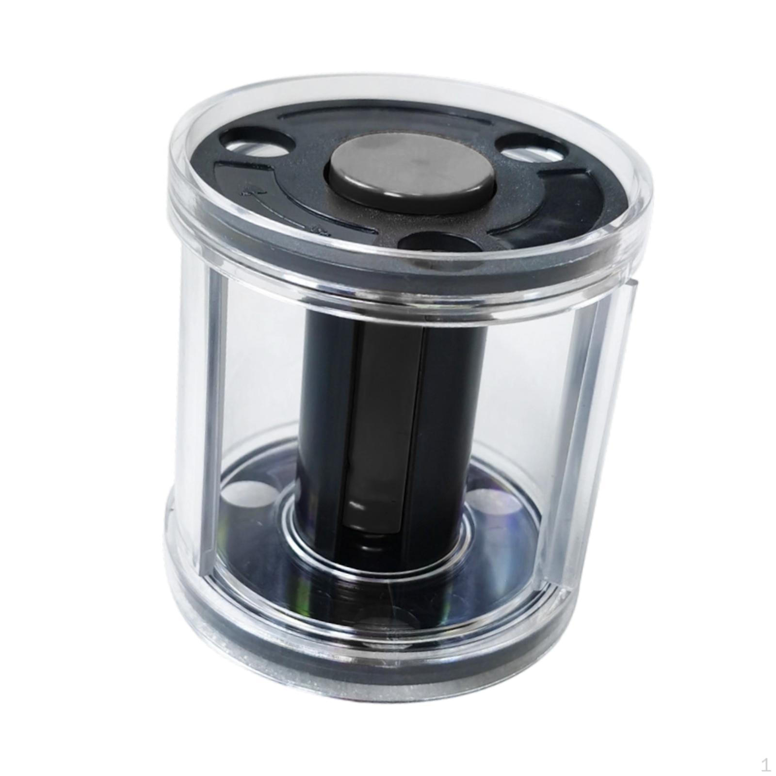 Коробка для хранения танцевальных лент, прозрачная, многоразовая, вместительная, для гимнастики, идеальная для соревнований чёрный