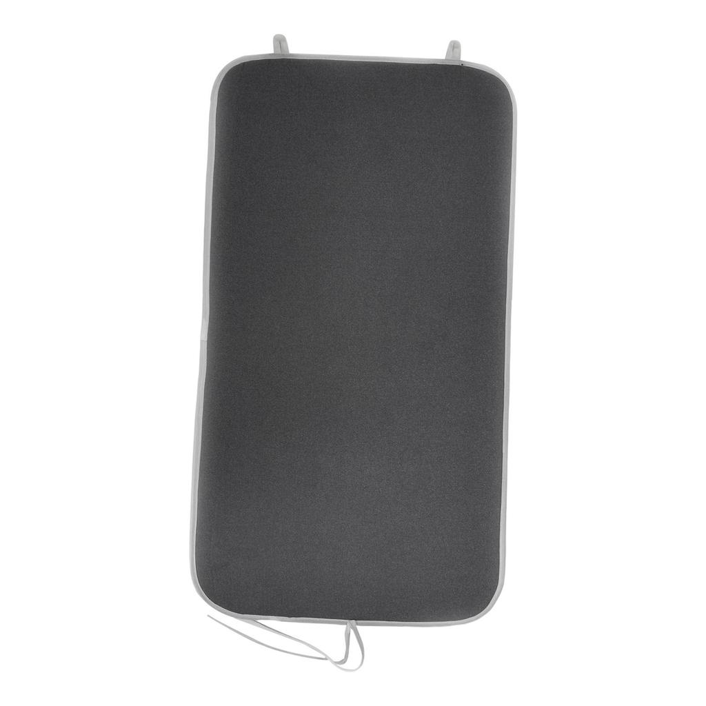 over Door Garment Steamer Mat Easy Storage Foldable for Travel RV Apartments Dark Gray