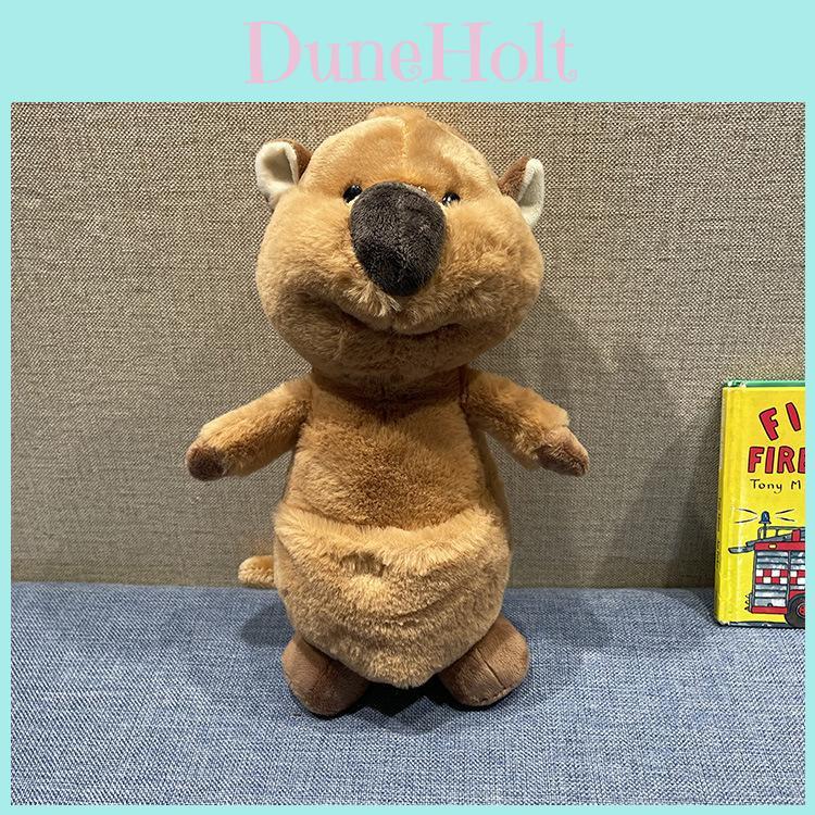 Setonix Brachyurus Plush Toy Soft Short Pile Fluffy Doll Gift For Kids