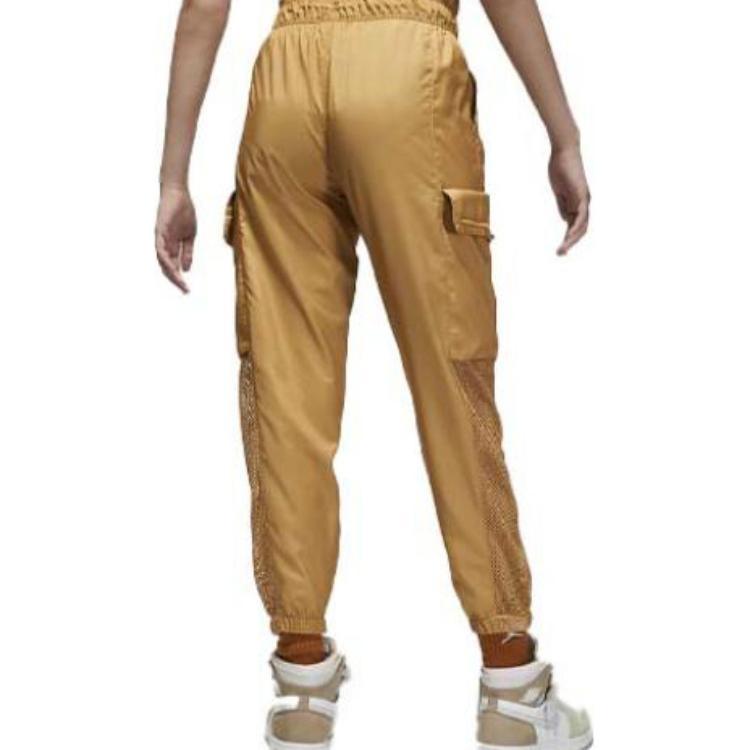 Jordan Knitted Sweatpants Women's Gold Moderate Cuffed Pants DO5055-722