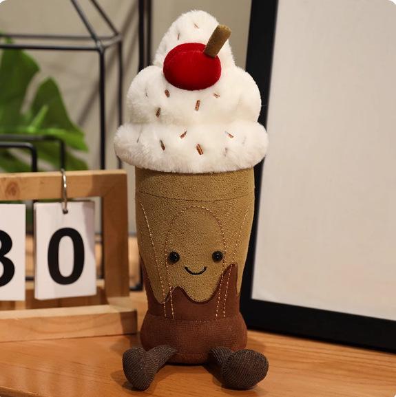 Creative Cute Pendant Bread Story Plush Toy Snack Pillow