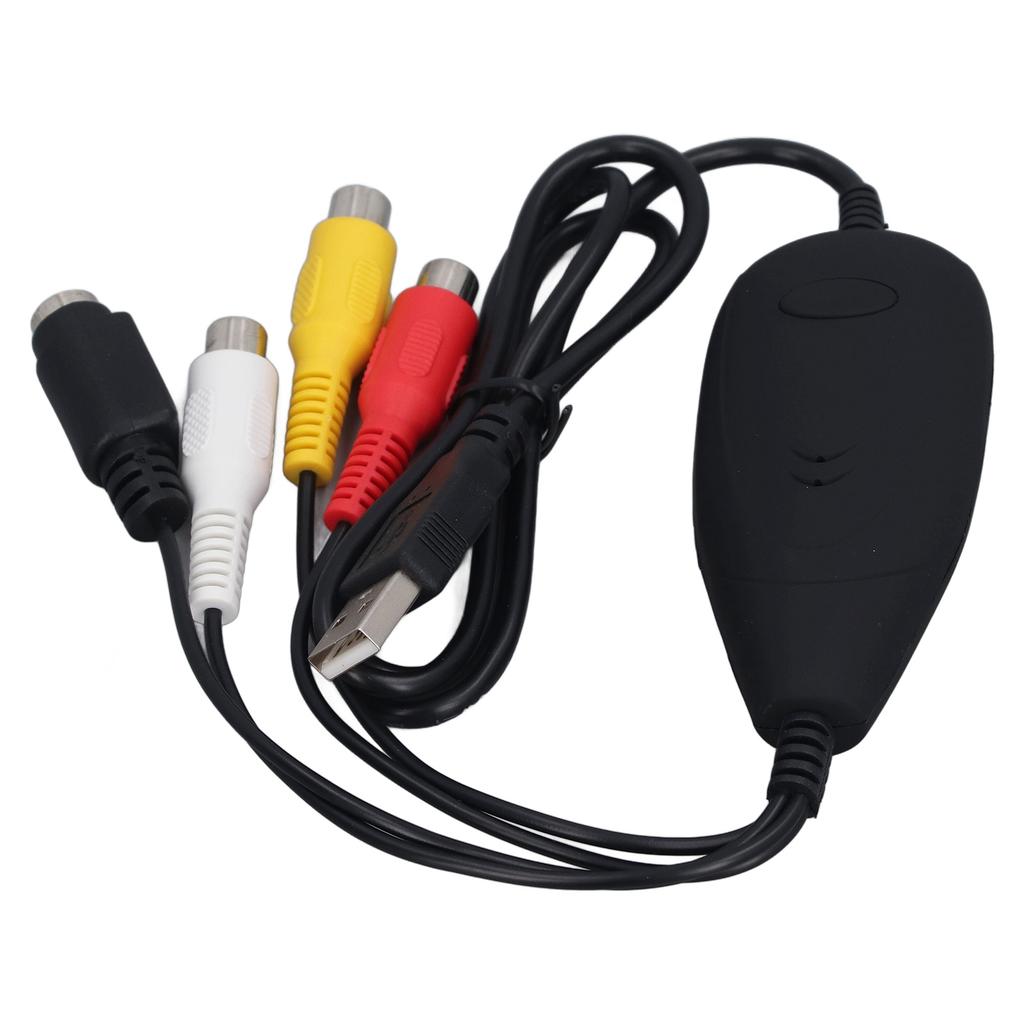 VHS DVD Maker Video Capture Card Professional Plug and Play USB 2.0 Video Capture Card for Windows