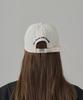 Seuteijial Diarina Washed Ball Cap [Cream]