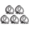 5Pcs Thrust Ball Bearings Plane Axial Thrust Balls Bearing for Crane Hooks Vertical Water