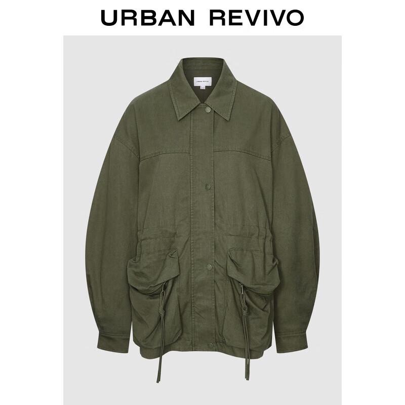 

Куртка UR 2025 Осень Янтарный поток с грузовыми карманами M