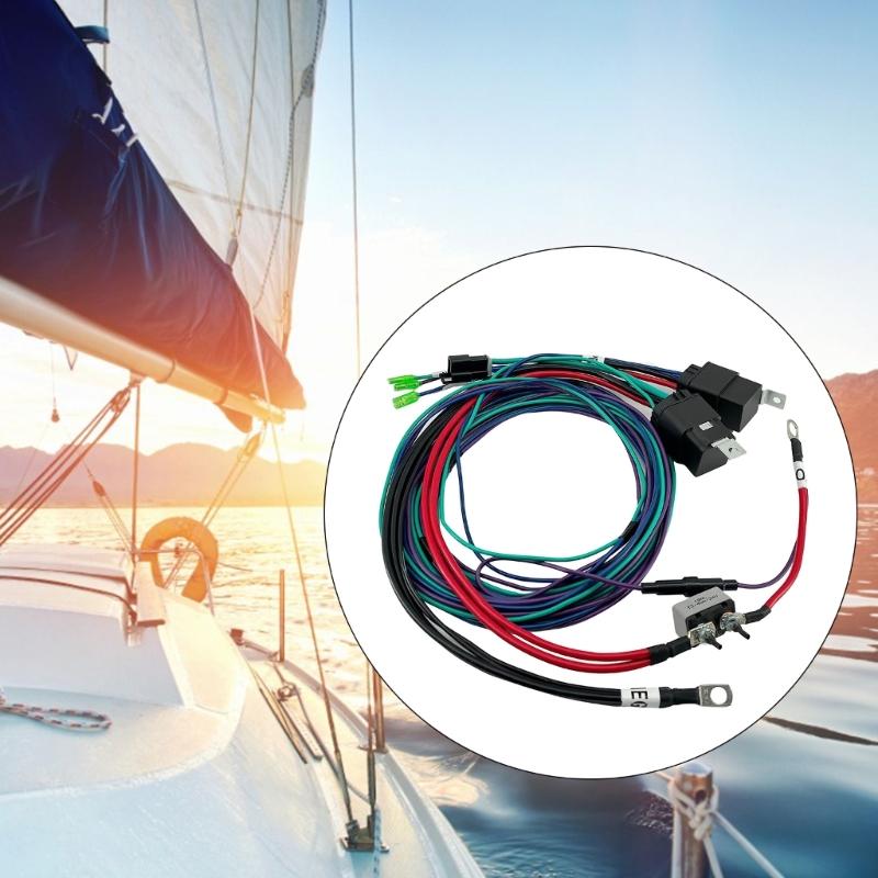 Professional CMC 7014G Wiring Harness Jacks Plate & Tilt Trim Unit Boating Hardware Cable Qucik Connections