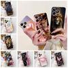 Clear For Realme C51 C53 Case Cute Cat Flower Butterfly Boys Girls Coque For Realme Narzo N53 Back Cover RMX3761 RMX3830 RMX3760