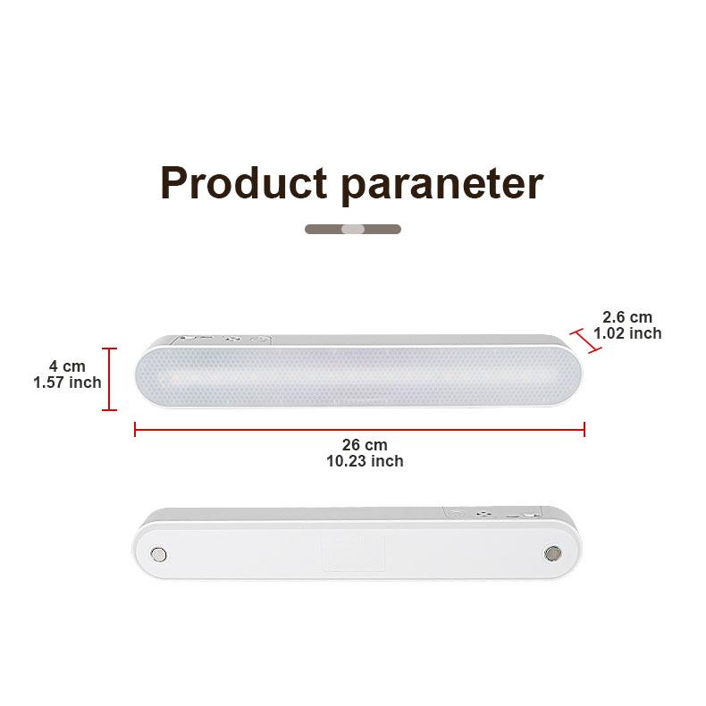 LED Night Light Desk Lamp USB Rechargeable Magnetic Dimming Table Lamp Computer Study Office Reading Stand Light for Bedroom