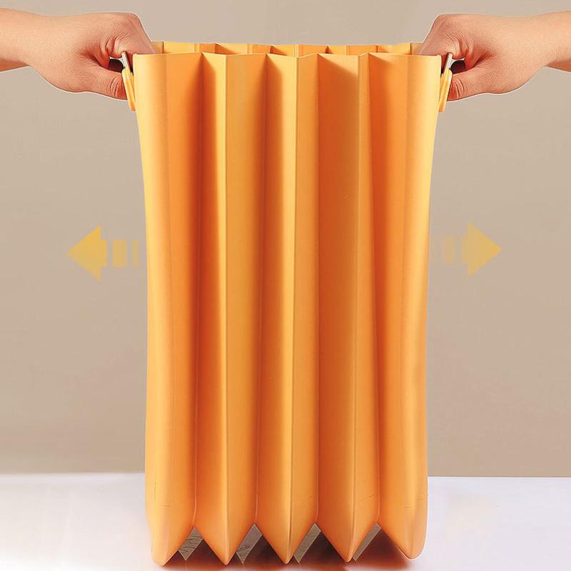 Folding Dirty Laundry Basket Resin Toy Storage Baskets Large Capacity Room Storage Baskets Modern Hanging Organizers with Handle